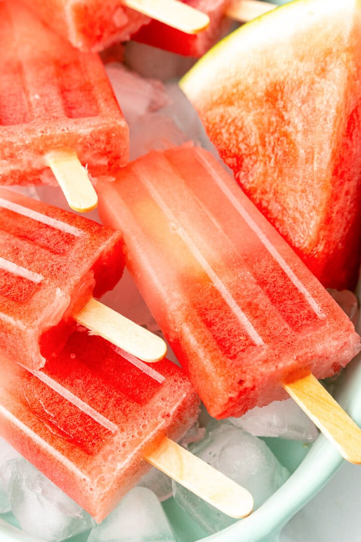 Watermelon Popsicles Oh My Veggies