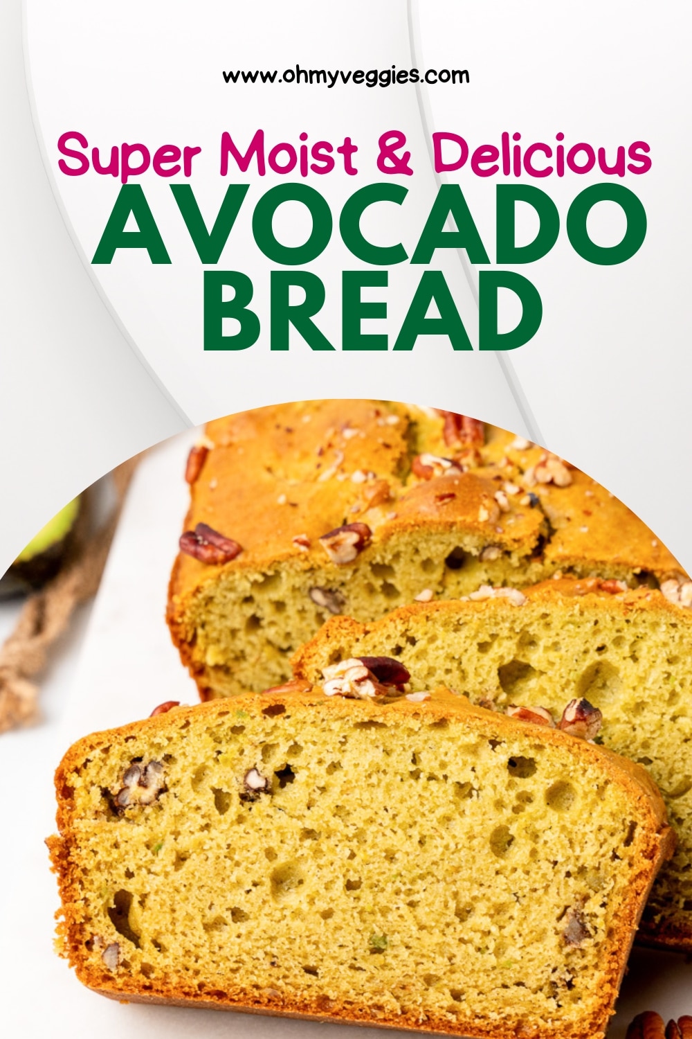 Avocado Bread (Better Than TikTok!) - Oh My Veggies