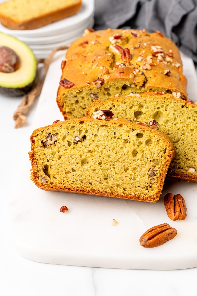 Quick avocado bread