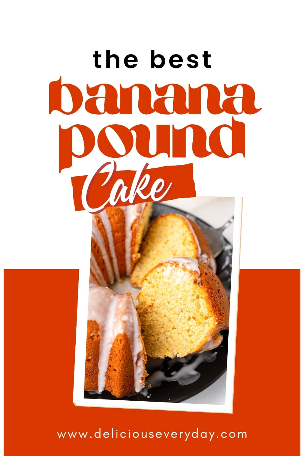 Banana Pound Cake - Oh My Veggies