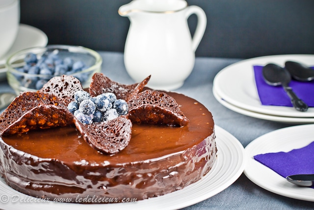 Black Dahlia Cake recipe (Death by Chocolate) | DeliciousEveryday.com