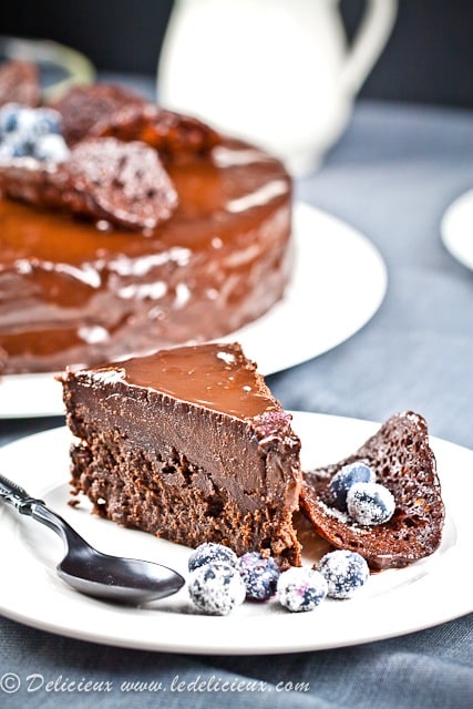 Black Dahlia Cake recipe (Death by Chocolate) | DeliciousEveryday.com