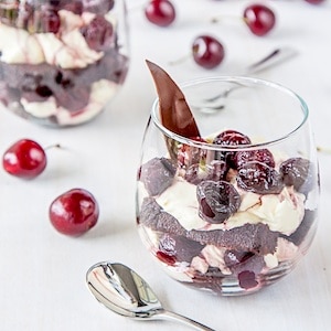 Black Forest Cheesecake Trifles