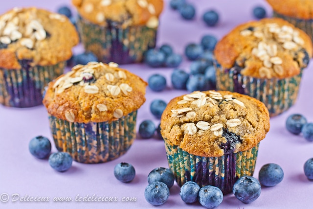 Blueberry Banana Muffin recipe