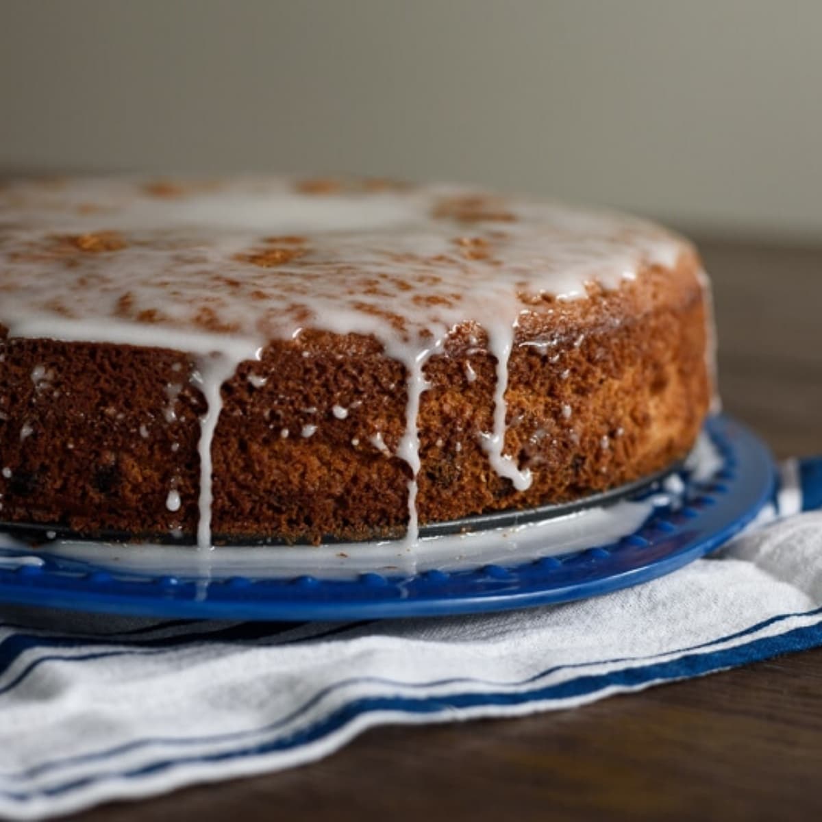 Blueberry Orange Yogurt Cake - Baking with Nessa