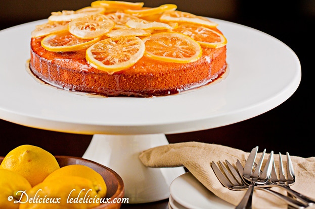 Candied Lemon Cake recipe