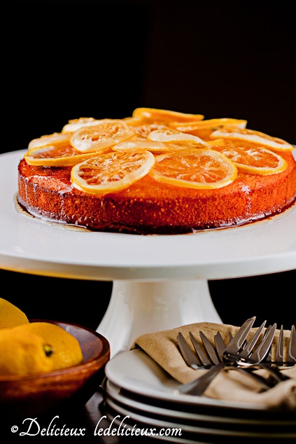 Candied Lemon Cake recipe