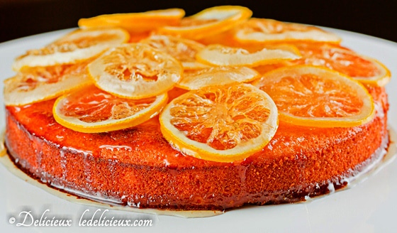 Candied Lemon Cake recipe