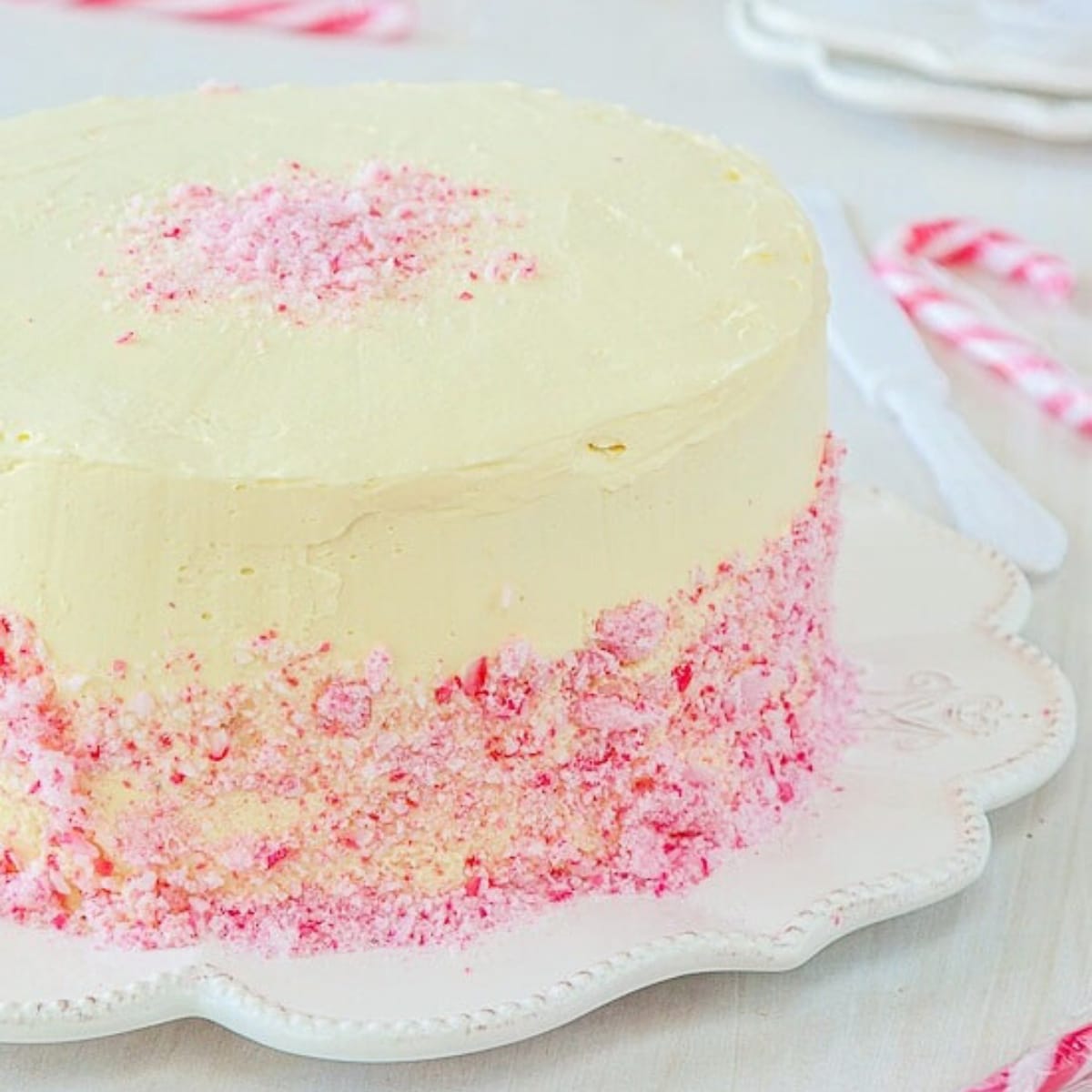 Ricetta Candy cane cake