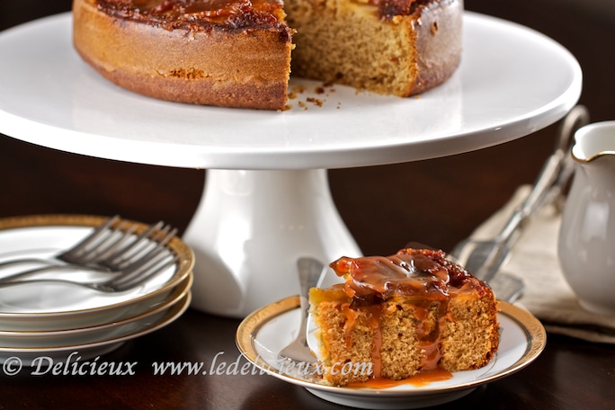 Butterscotch Apple Cake Recipe