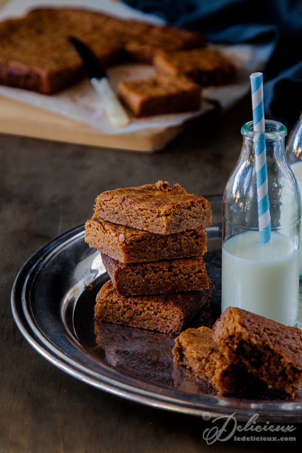Caramelised White Chocolate Brownies recipe | deliciouseveryday.com