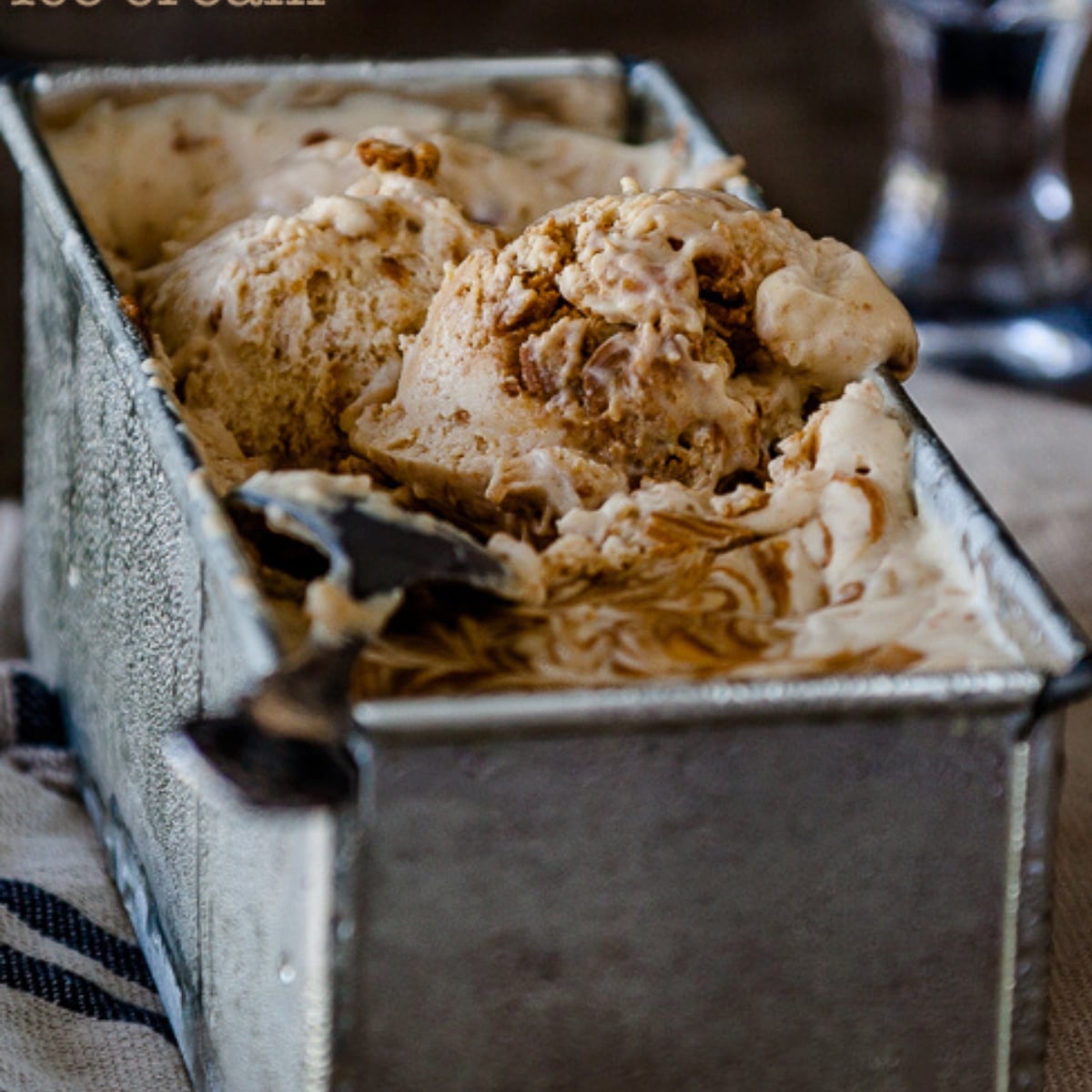 Caramelised White Chocolate No Churn Ice Cream recipe