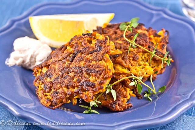 Carrot fritter recipe