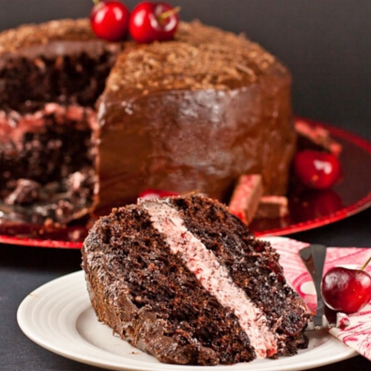 Gluten Free Cherry Ripe Brownies - Lose Baby Weight