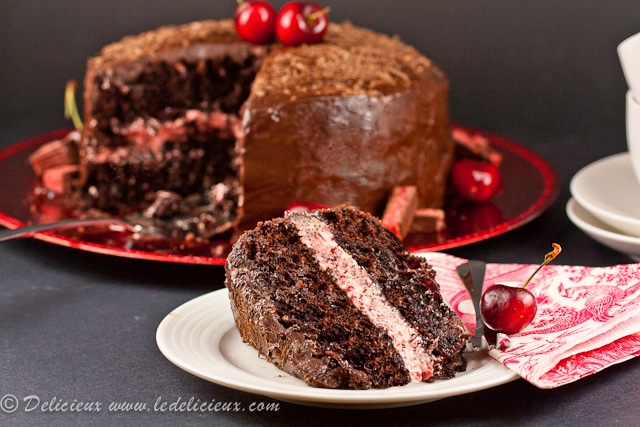 Cherry ripe cake recipe