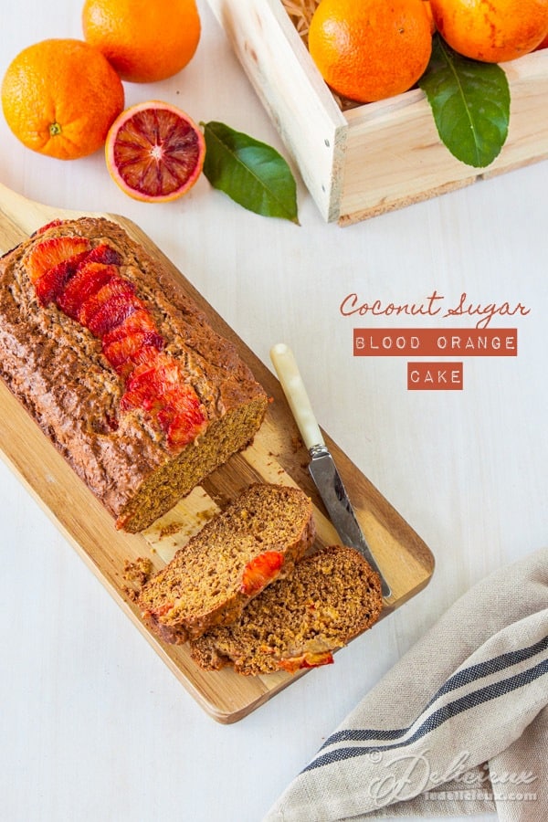 Coconut Sugar Blood Orange Cake recipe | deliciouseveryday.com