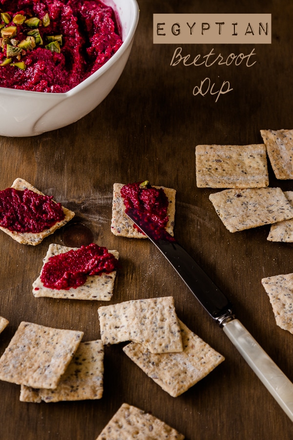 Egyptian Beetroot Dip recipe | DeliciousEveryday.com