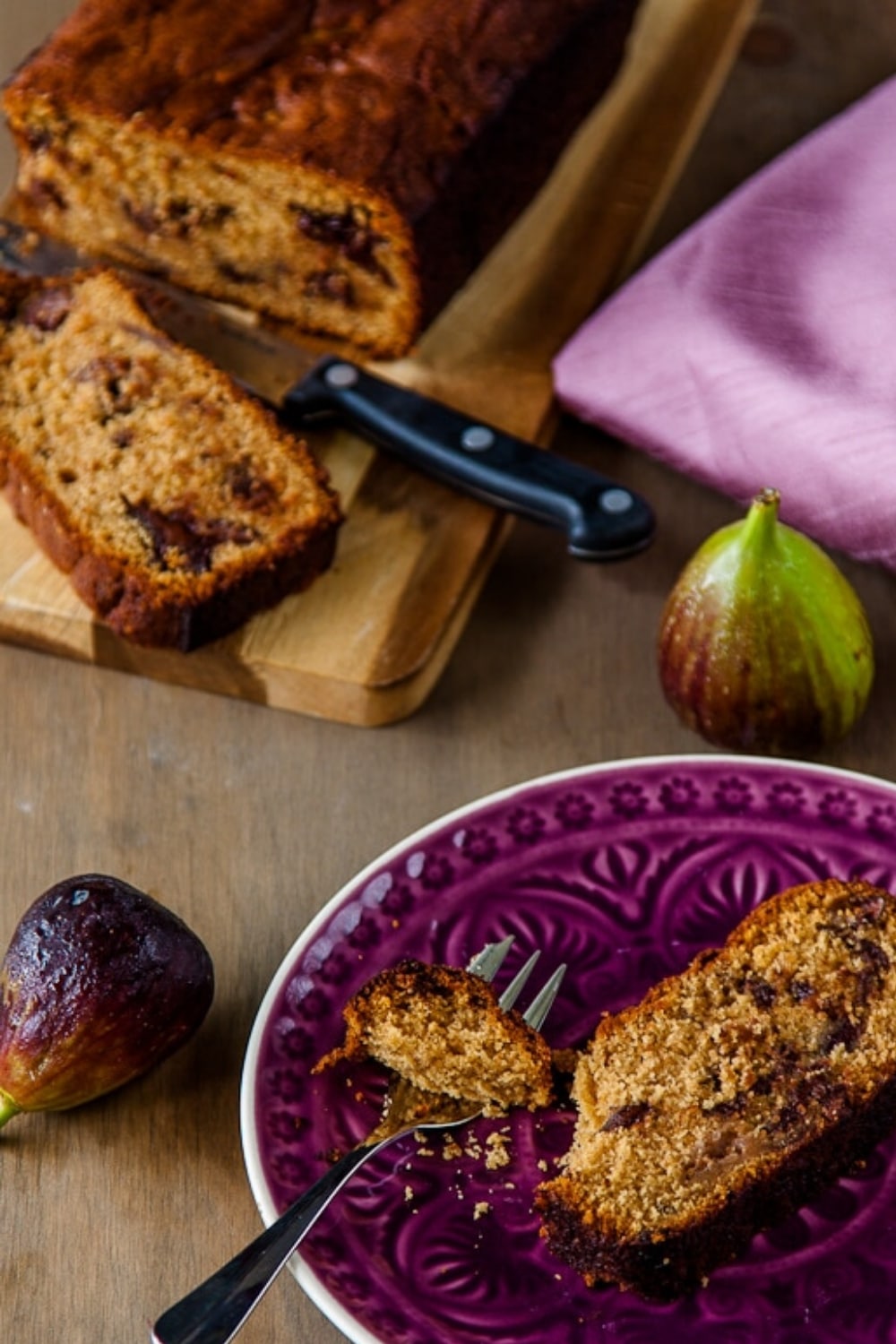 Fig and Chocolate Cake recipe