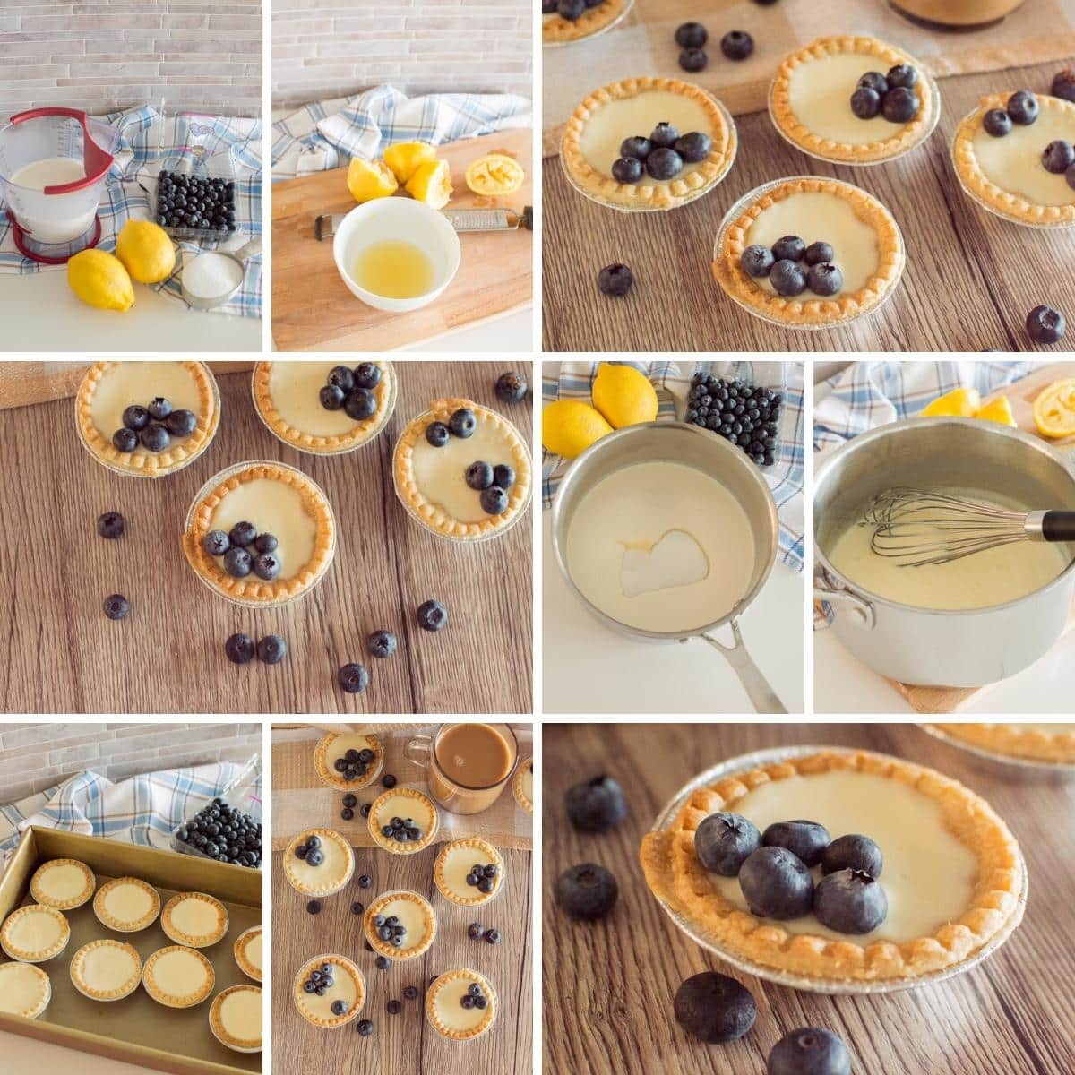 mini lemon tarts