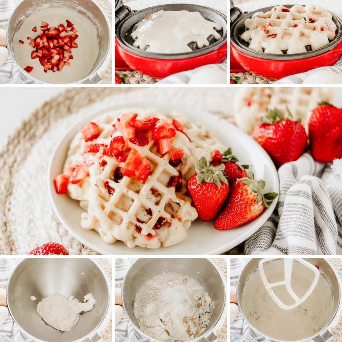 cream cheese waffles