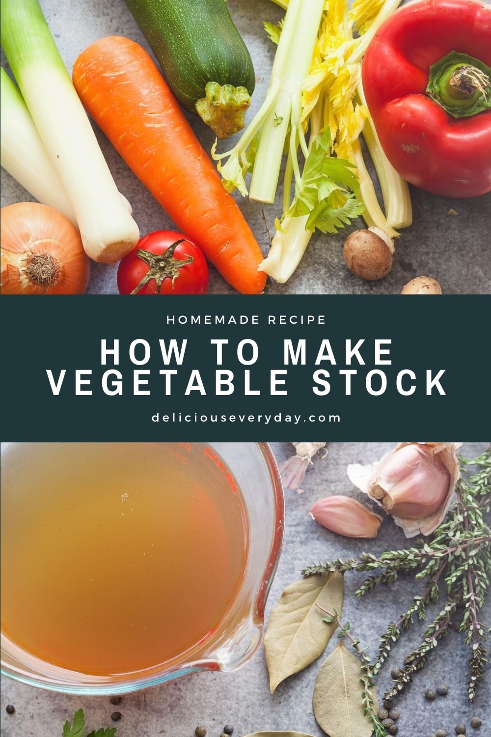 How to make vegetable stock Oh My Veggies