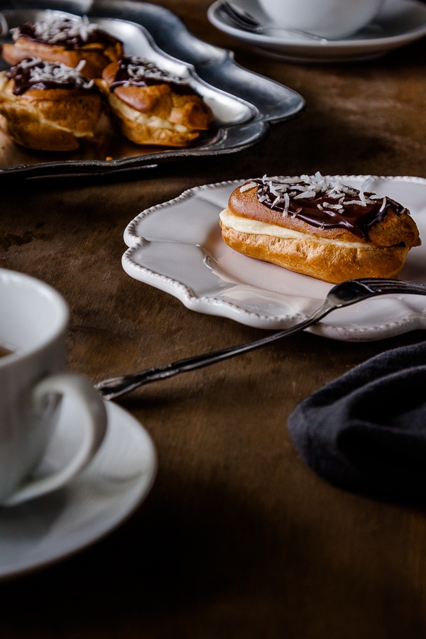 Lamington Eclairs recipe | DeliciousEveryday.com