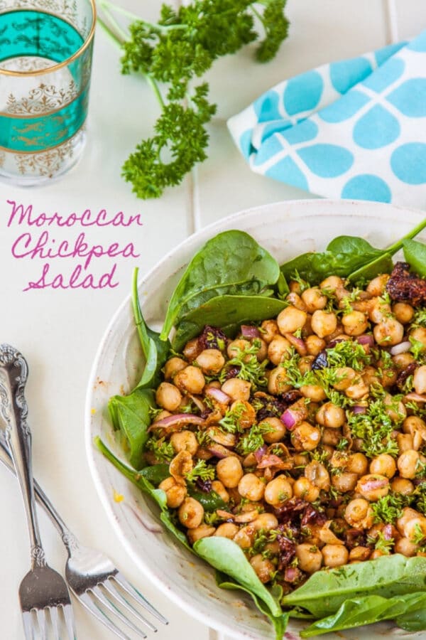 Moroccan Chickpea Salad