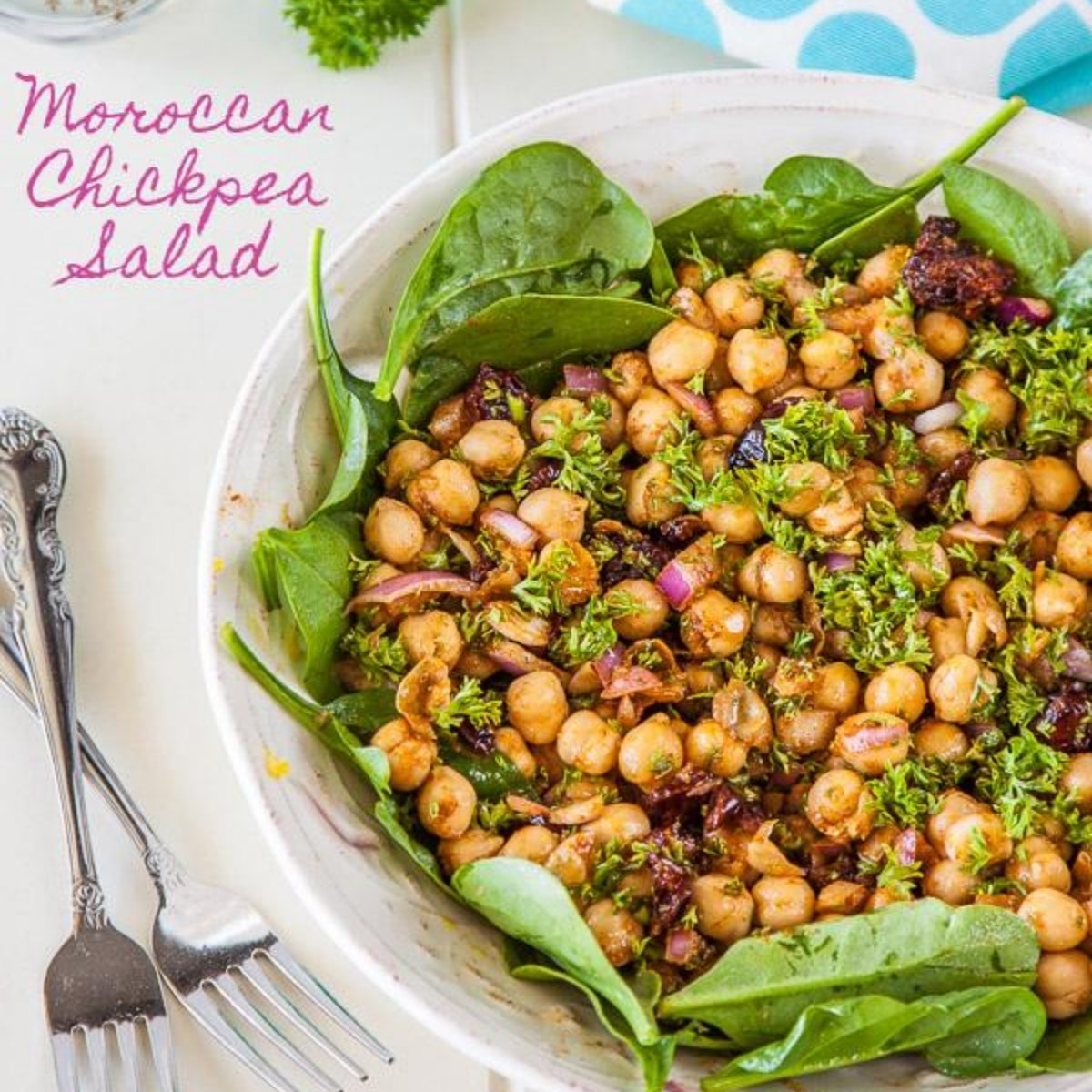 Moroccan Chickpea Salad