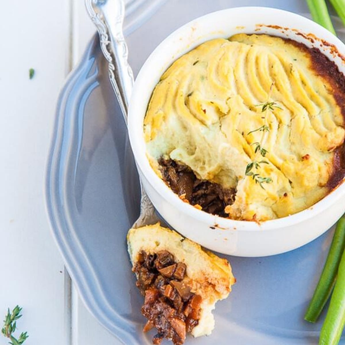 Vegetarian Shepherd's Pie Recipe - Pinch of Yum