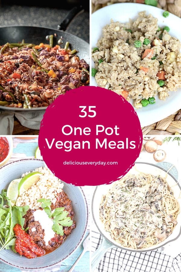 one pot vegan dinners