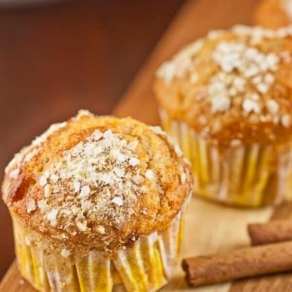 Orange Honey Cinnamon and Quinoa Muffins