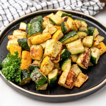 roasted zucchini and squash