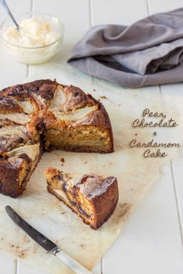 The BEST Chocolate and Pear Cake Recipe (Bookmark This)