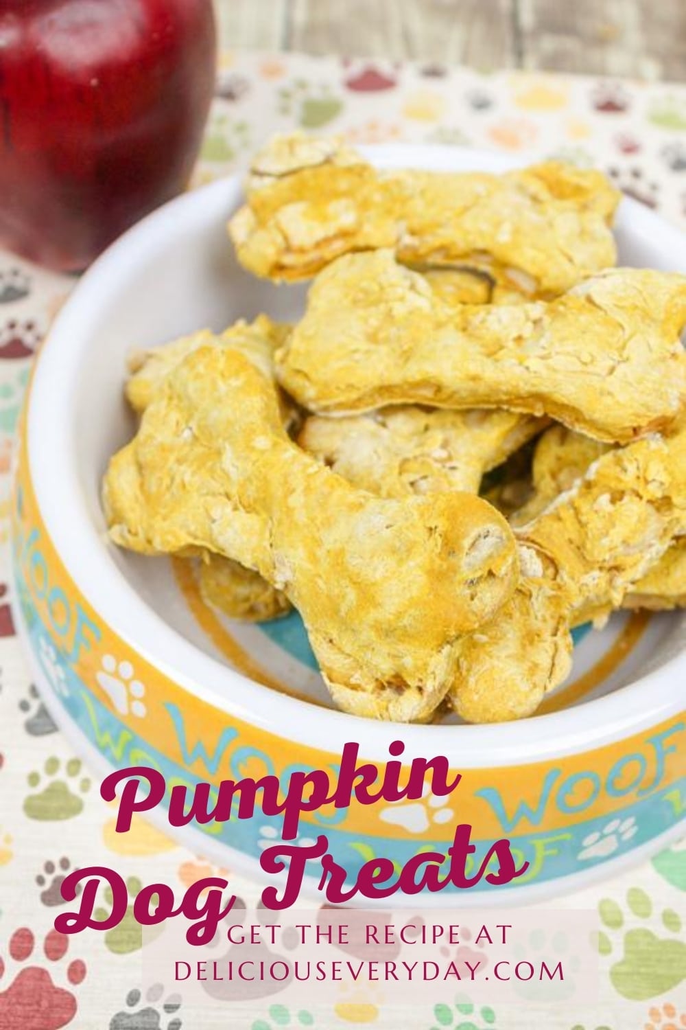 Homemade Pumpkin Dog Treats Oh My Veggies