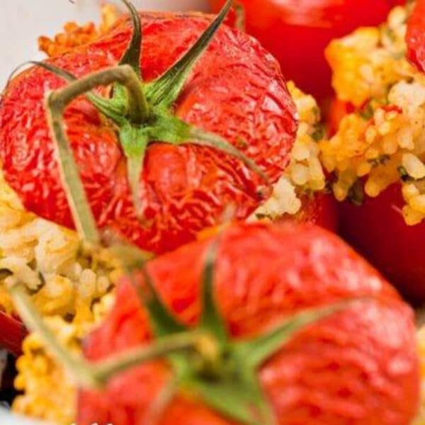 Rice Stuffed Tomatoes