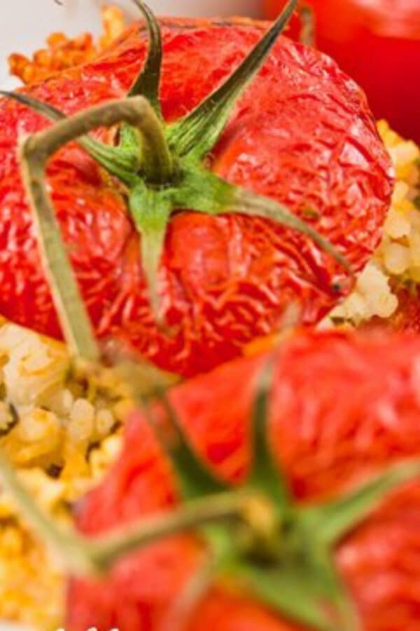 Rice Stuffed Tomatoes