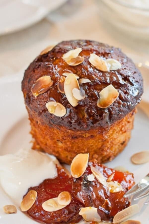 Roasted Apricot, Vanilla & Quinoa Cakes