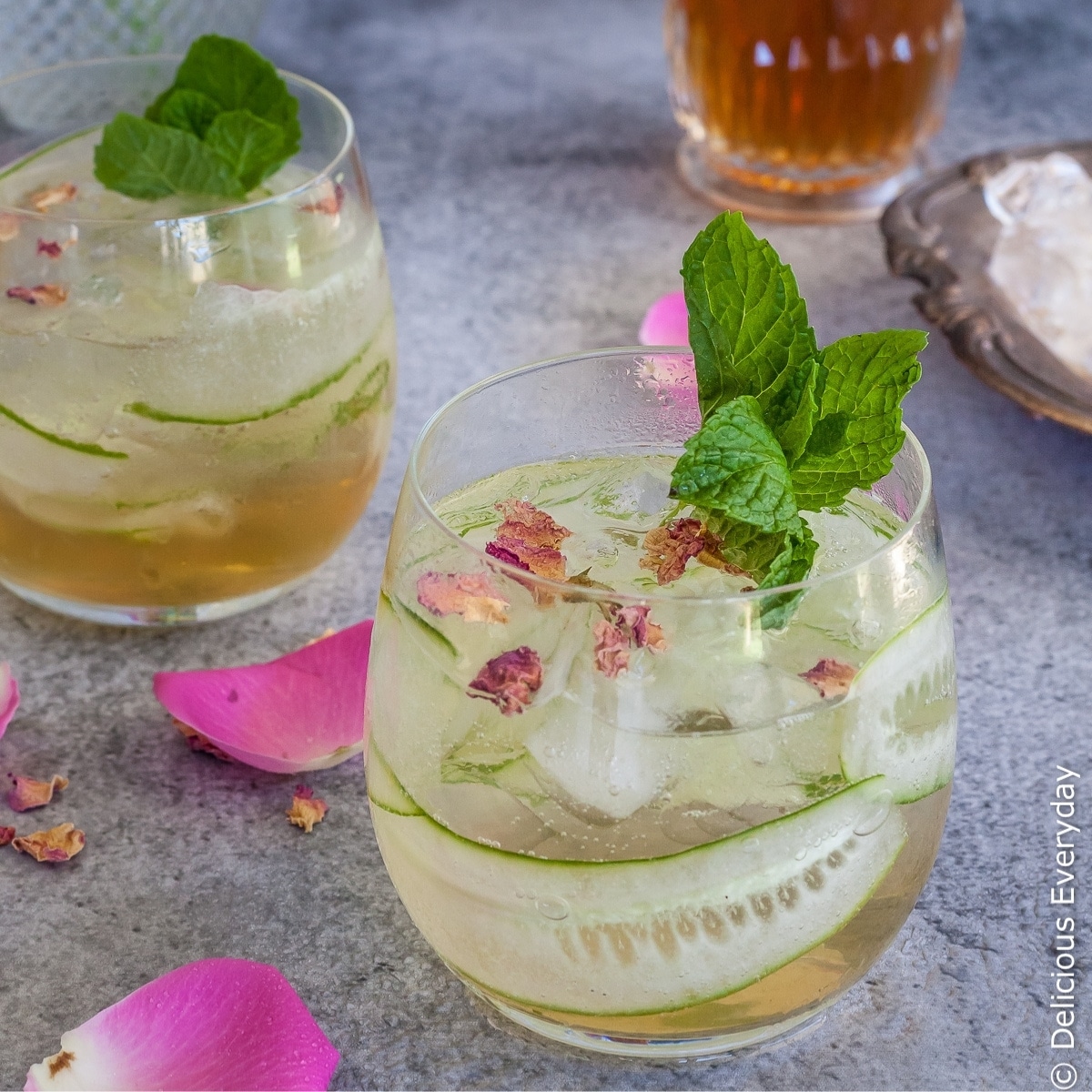 Rose Cucumber Cooler