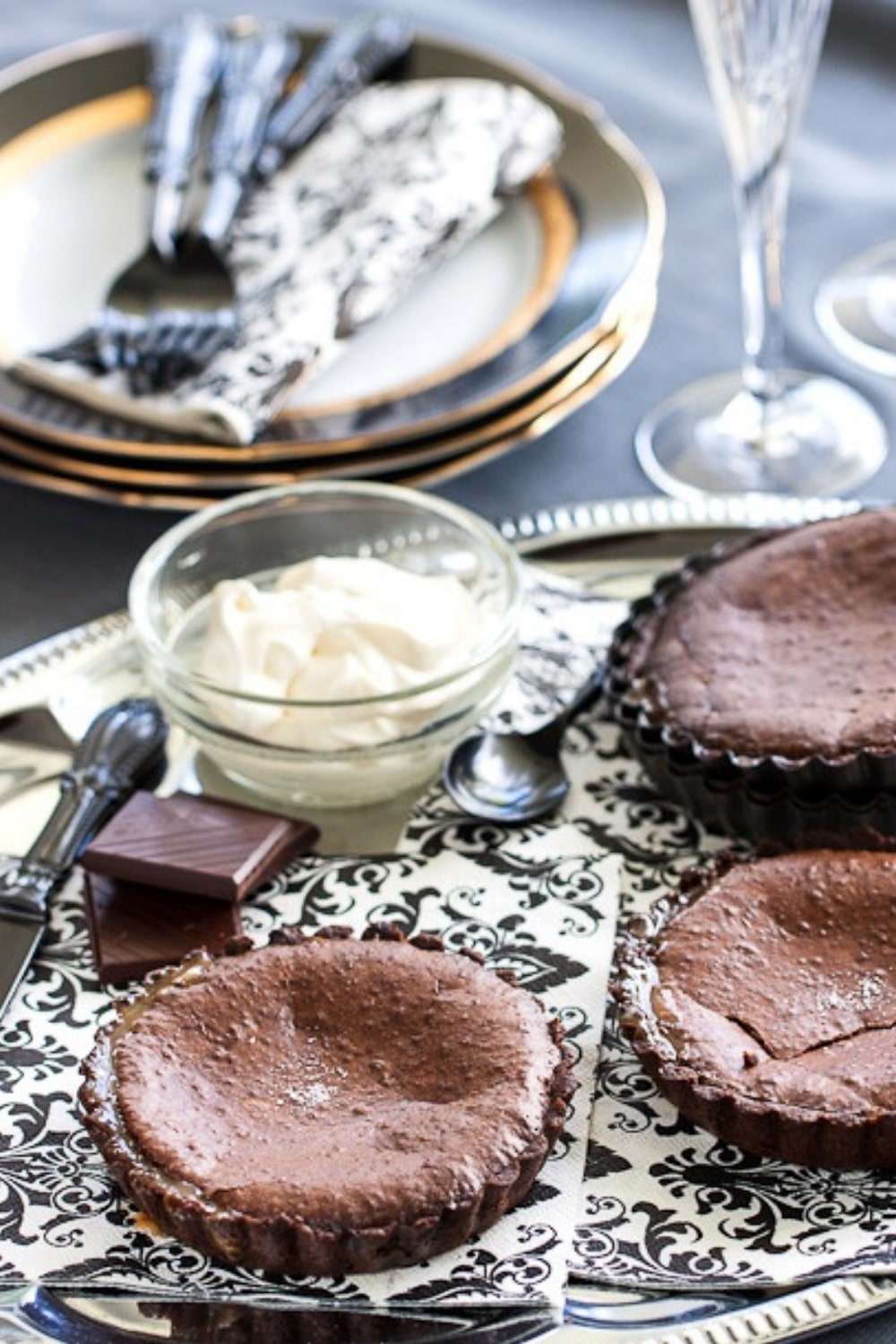 Salted Caramel Chocolate Tart