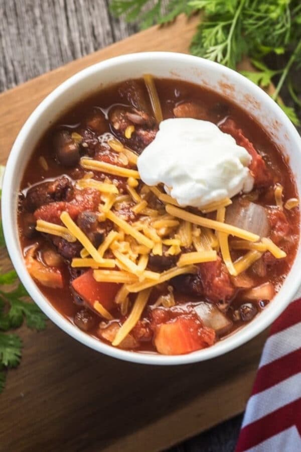 Slow Cooker Vegan Chili