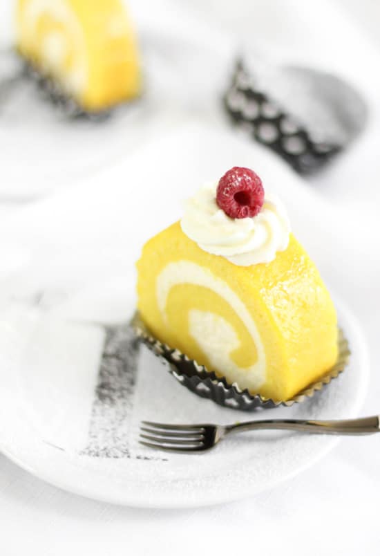 Lemon Cream Roulade