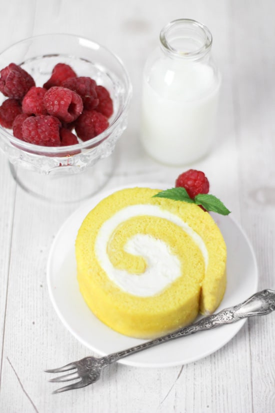 Lemon Cream Roulade