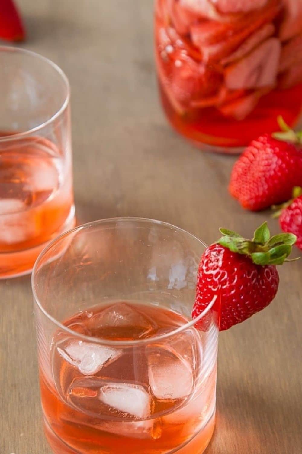 Strawberry Infused Vodka pin