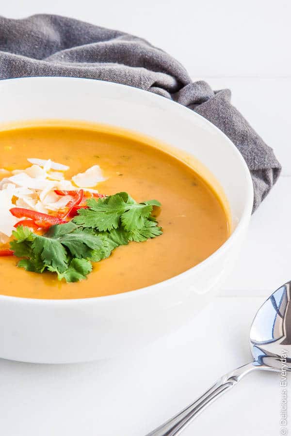 Thai Pumpkin Soup - Dishing Out Health