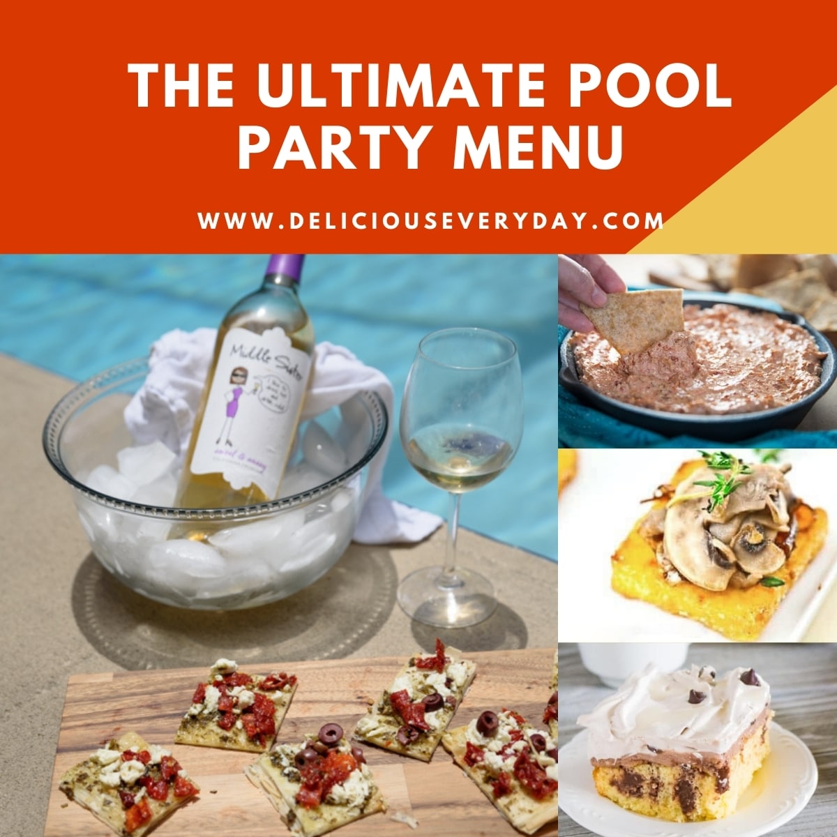 The Ultimate Pool Party Menu With Wine Pairings 