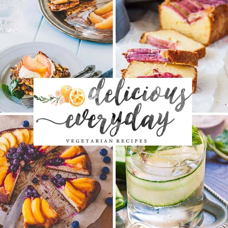 vegetarian recipes from Delicious Everyday