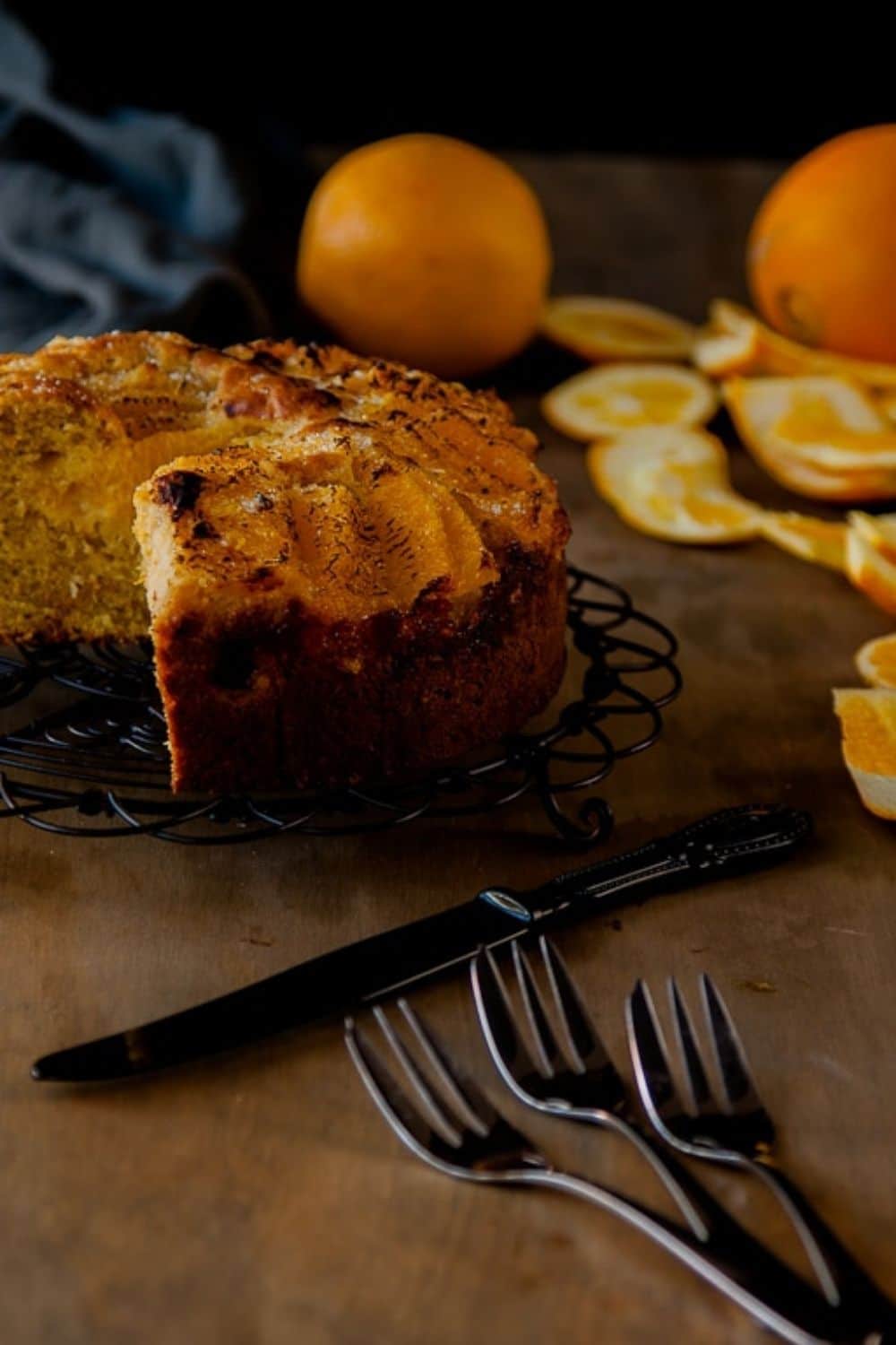 Blood Orange Yogurt Cake - Blood Orange Greek Yogurt Loaf Cake