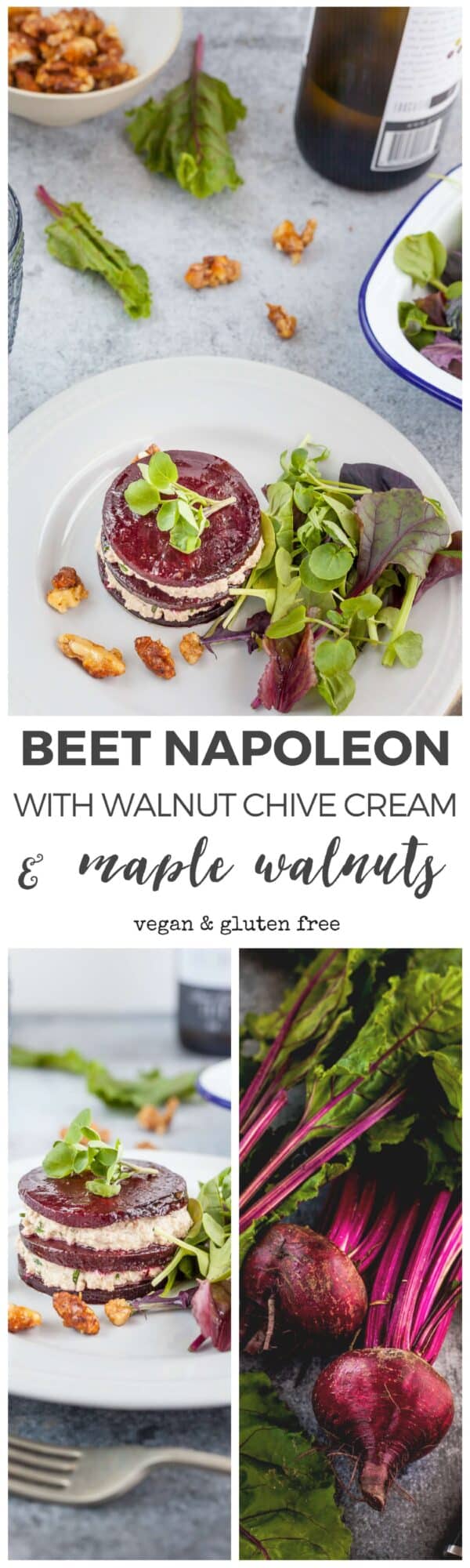 roasted beetroot napoleon