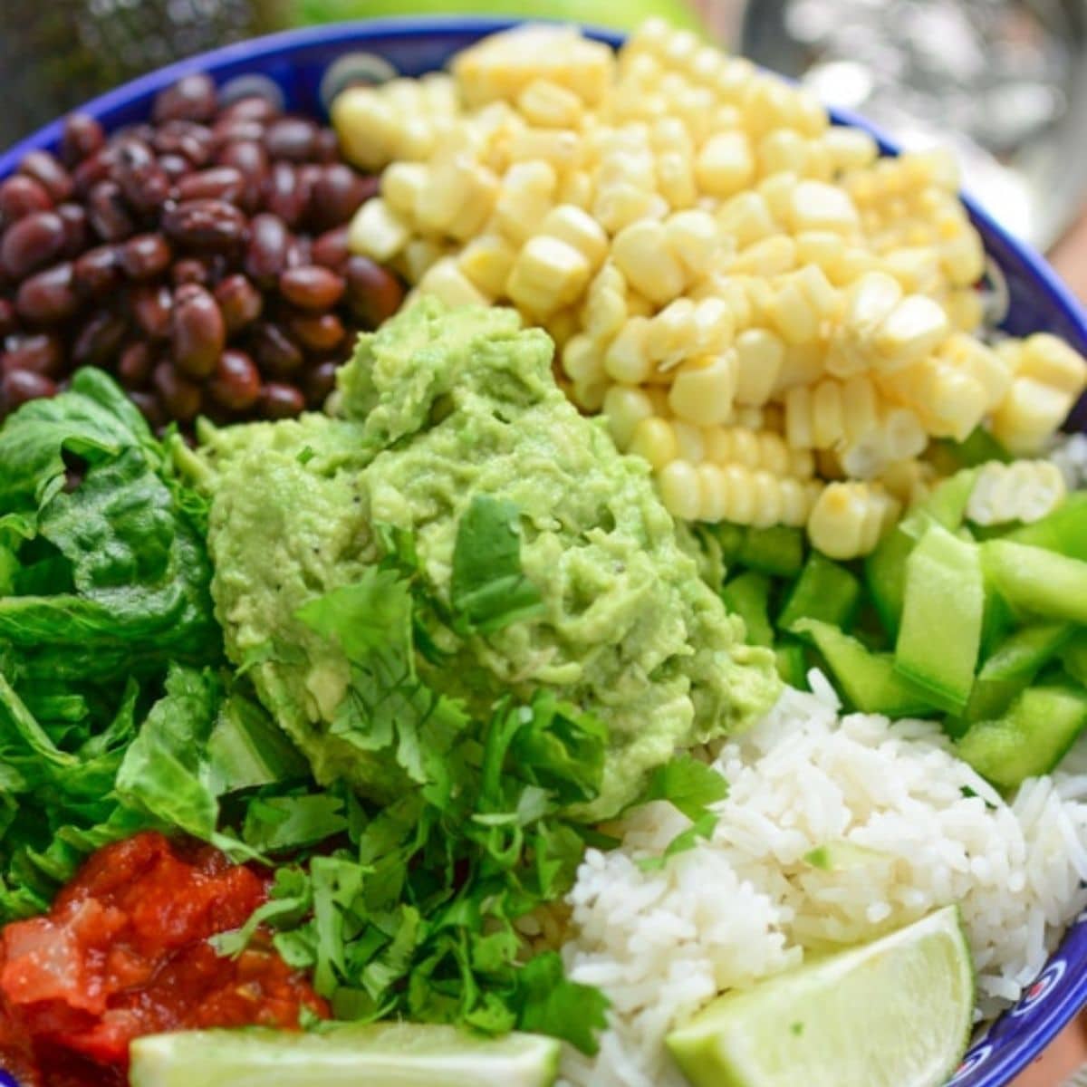 Easy Vegan Burrito Bowls 