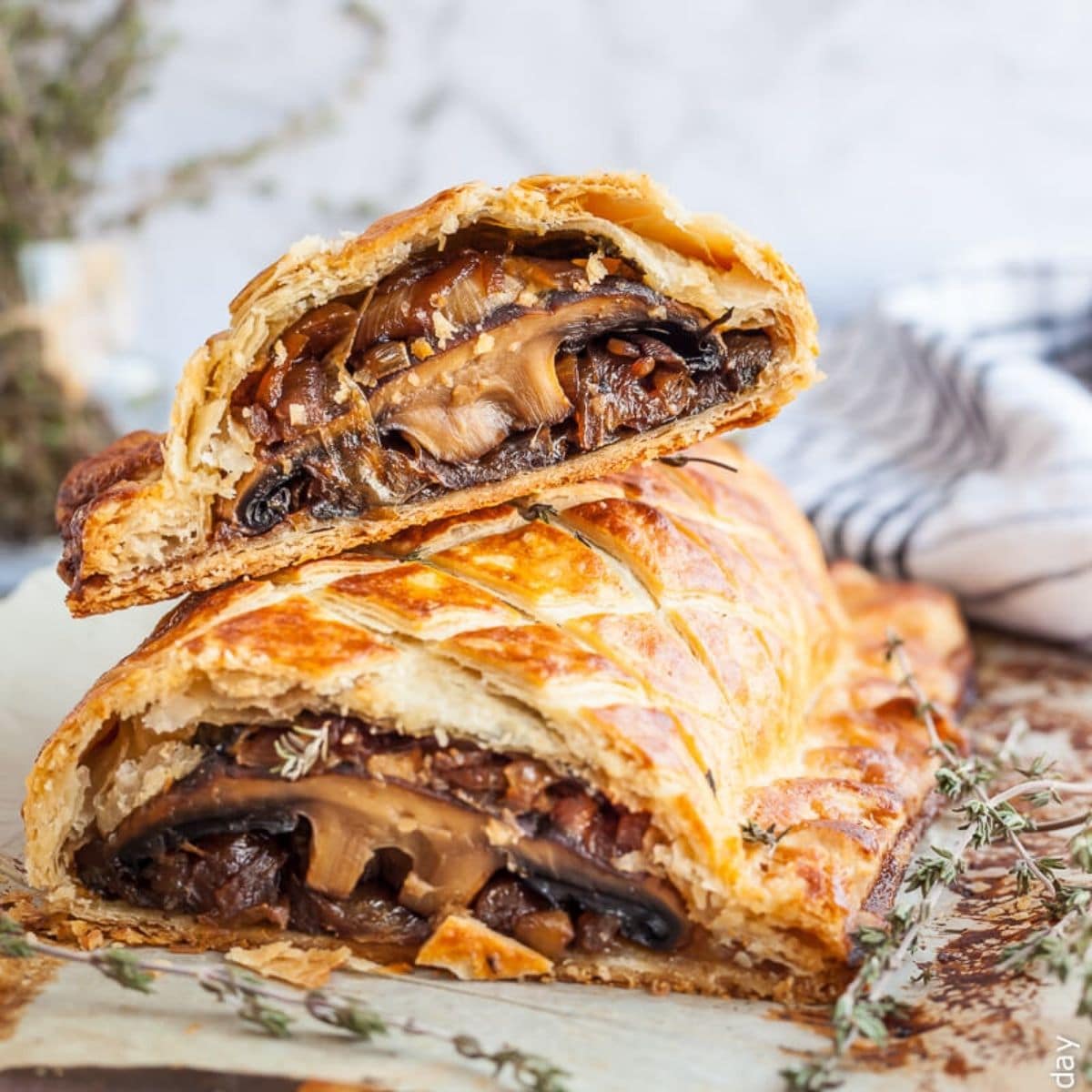 Vegan Mushroom Wellington 